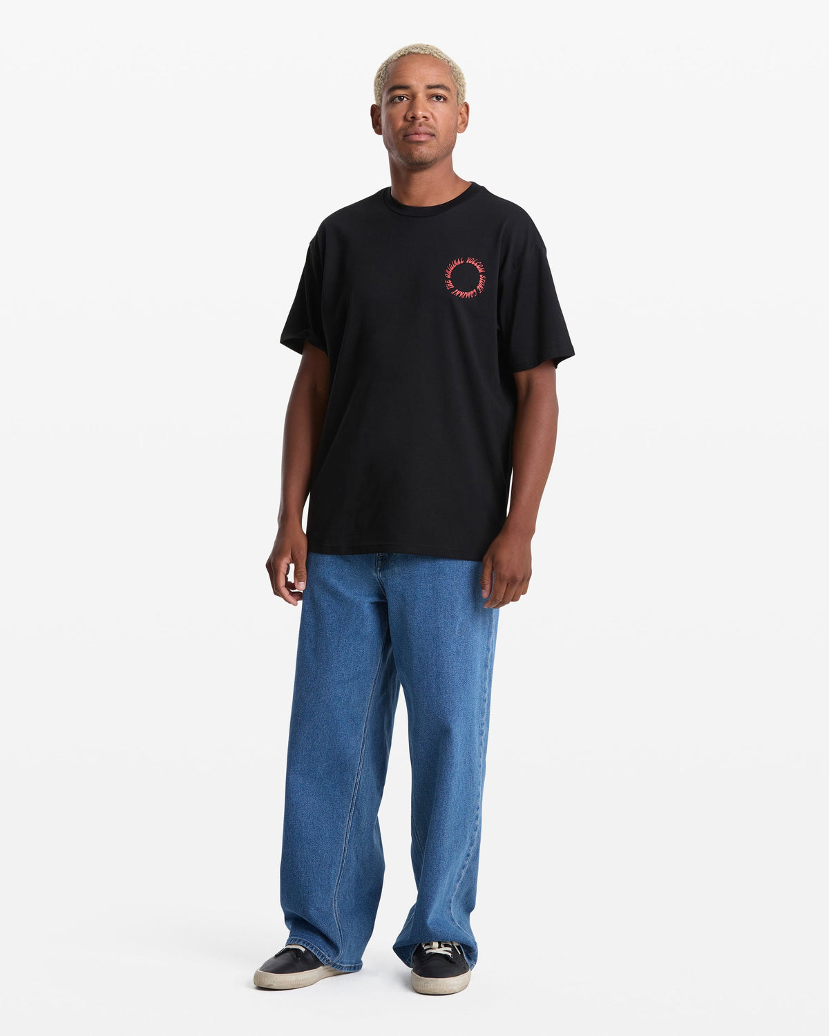 Men's Speed Beacon Short Sleeve Tee Black - Volcom