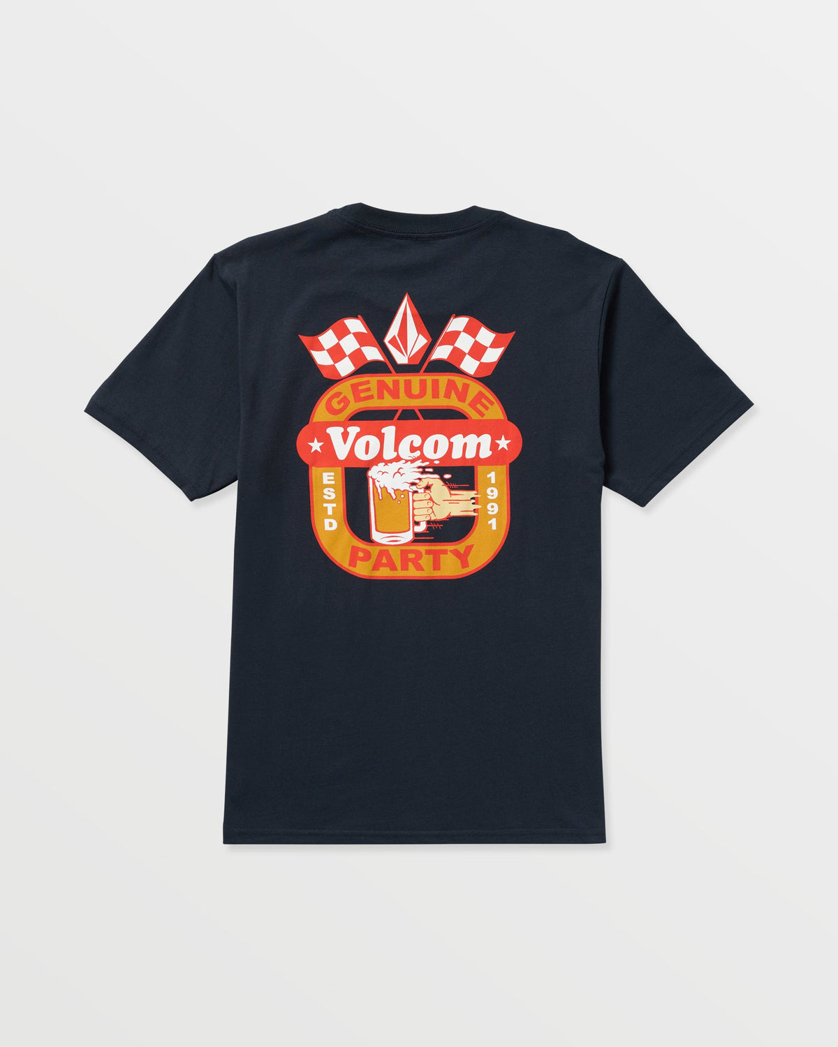 Men's Fifth Gear Short Sleeve Tee Navy - Volcom