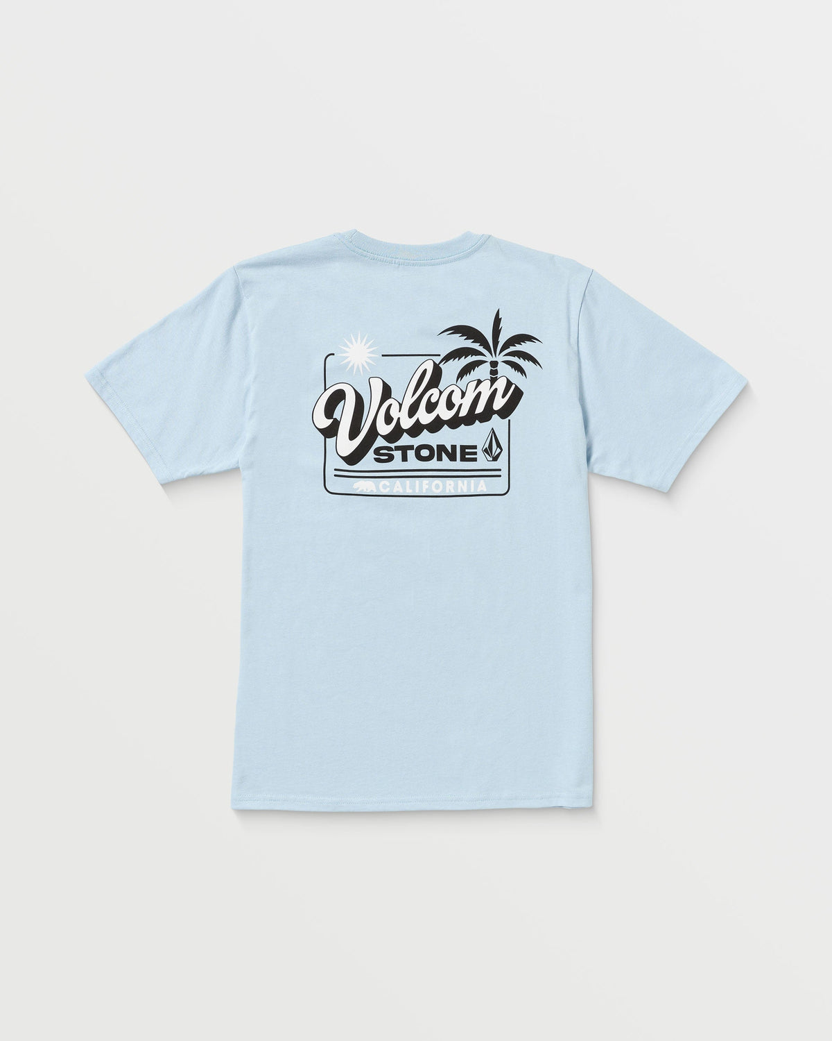 Men's California Dreaming Short Sleeve Tee Carolina Blue - Volcom