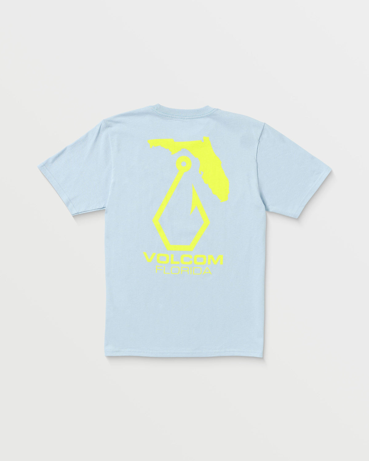 Men's Reelin Short Sleeve Tee Carolina Blue - Volcom