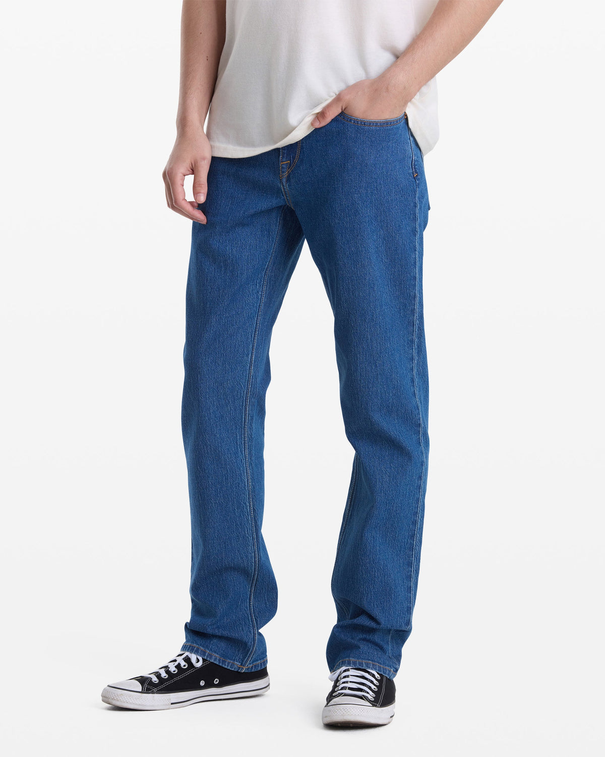 Men's Solver Modern Fit Jeans Bold Blue - Volcom