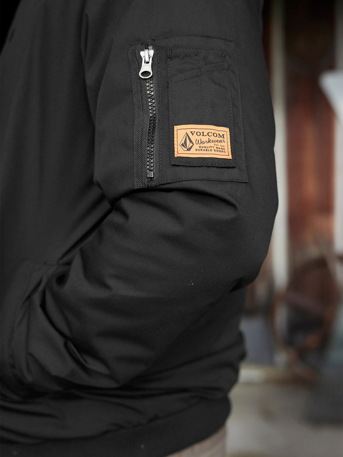 Men's Volcom Workwear Jacket Black - Volcom