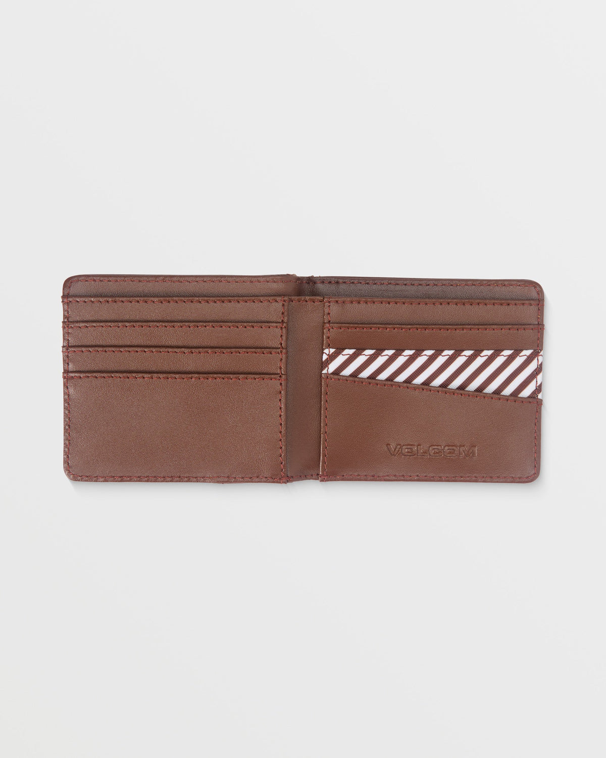 Pay-A-Pal Leather Bifold Brown - Volcom