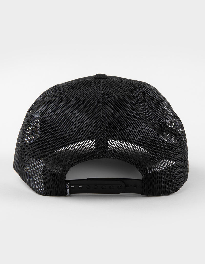 Men's Sawstone Trucker Hat Black - Volcom