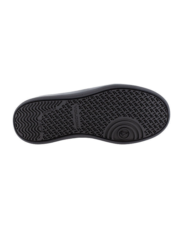 Men's Evolve Safety Toe High Top Work Sneakers Triple Black - Volcom