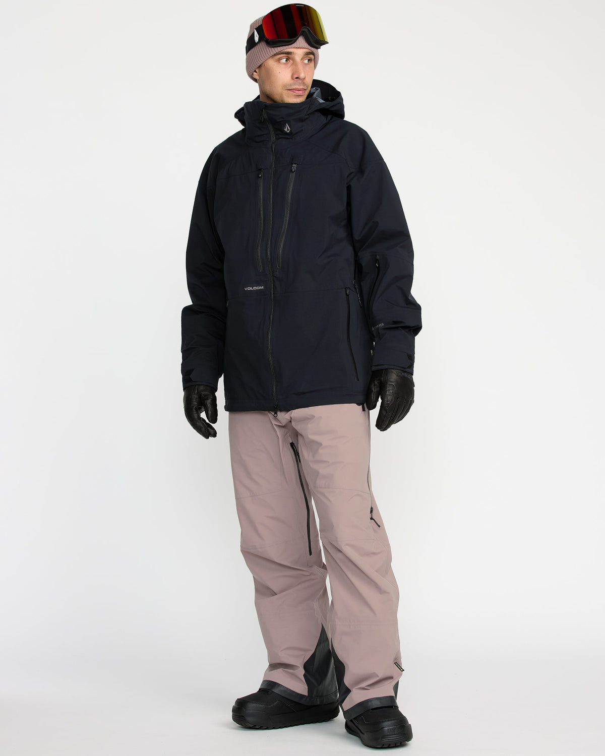 Men's Guch Stretch Gore Jacket Black - Volcom
