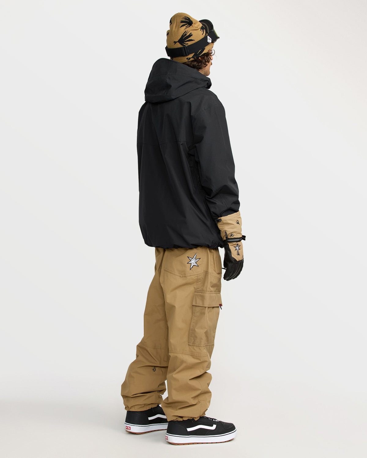 Men's Longo Gore-Tex Jacket Black - Volcom