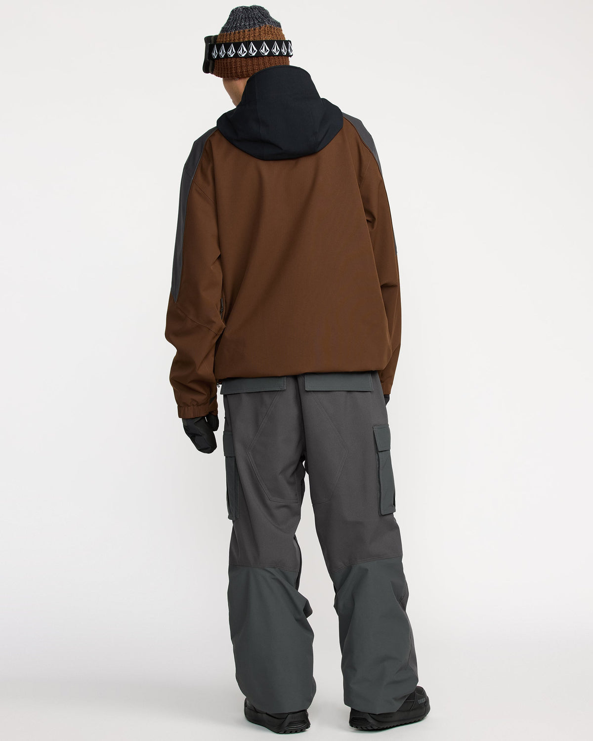 Men's Nwrk Baggy Pants Dark Grey - Volcom