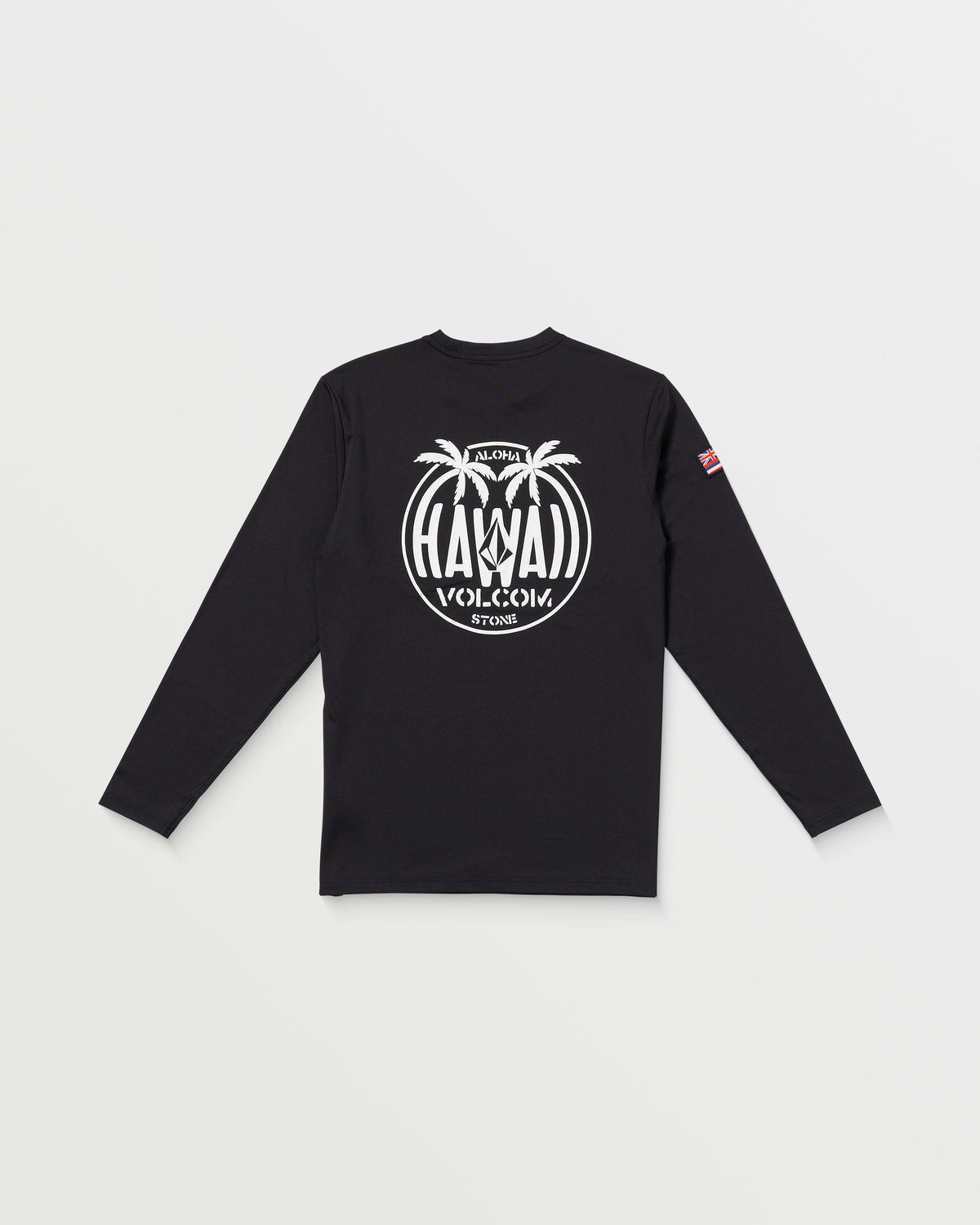 Men's Loose Long Sleeve Surf Tee Black - Volcom
