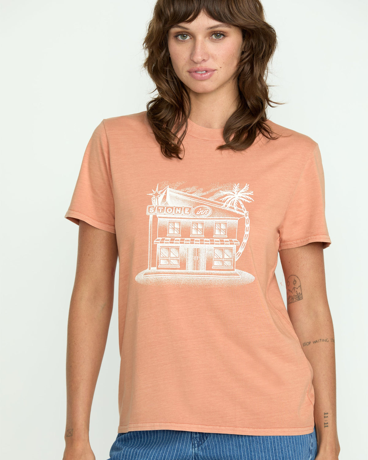 Women's Lock It Up Tee Sandstone - Volcom