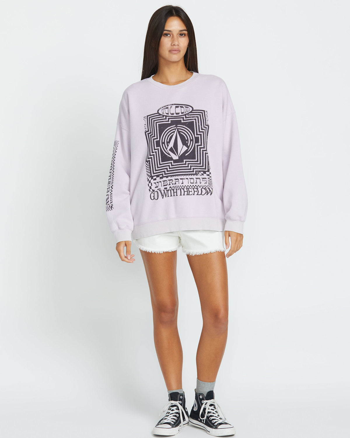 Women's Stone Crew Blurred Violet - Volcom