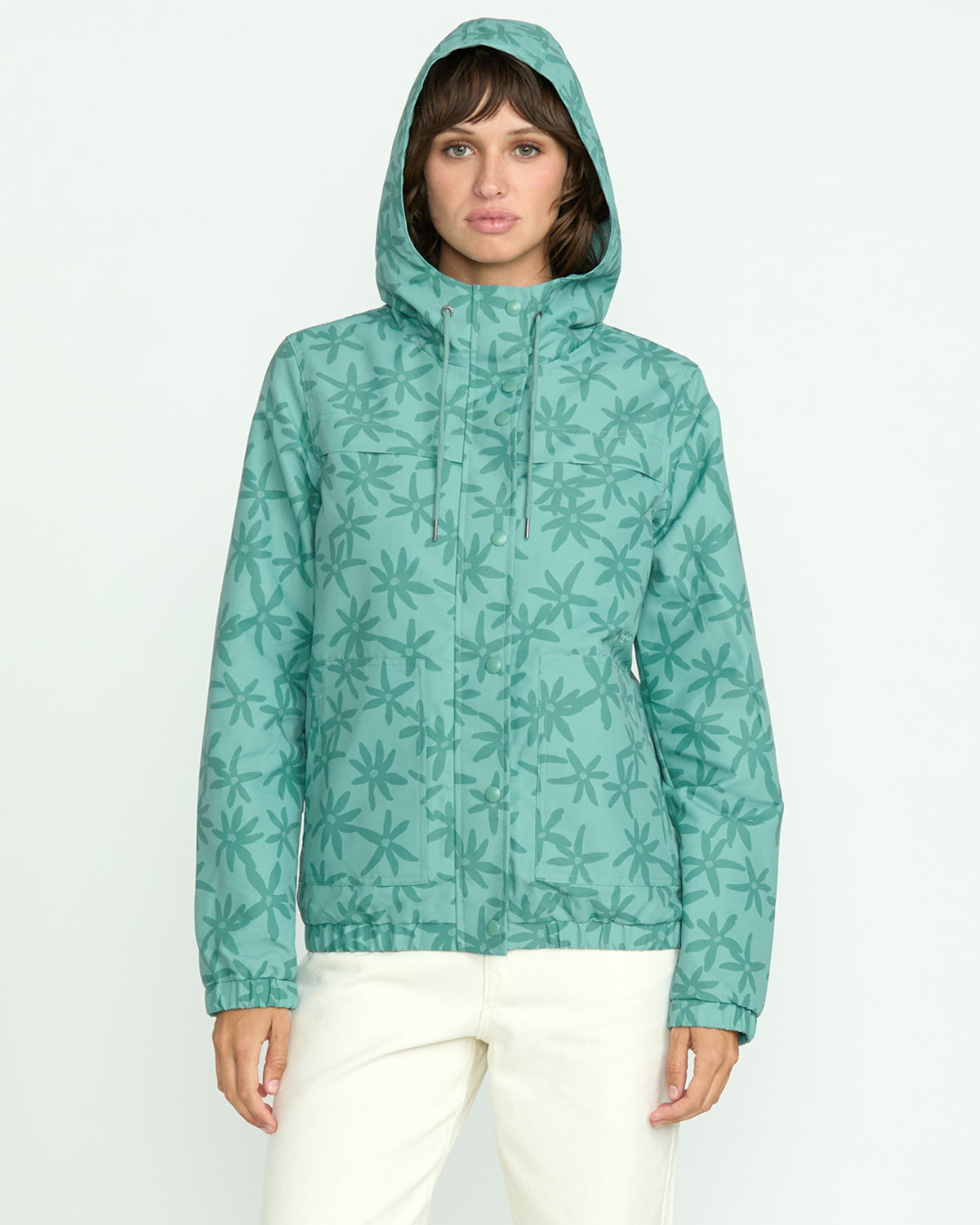 Women's Enemy Stone Jacket Stormy Blue - Volcom