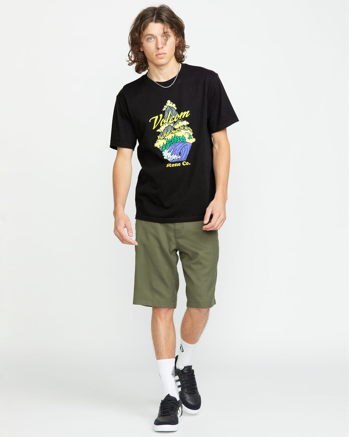 Men's Pnw Short Sleeve Tee Black - Volcom