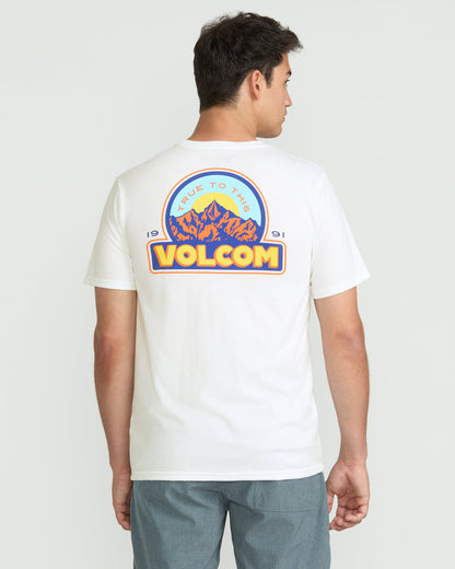 Men's Techtonic Tech Short Sleeve Tee White - Volcom