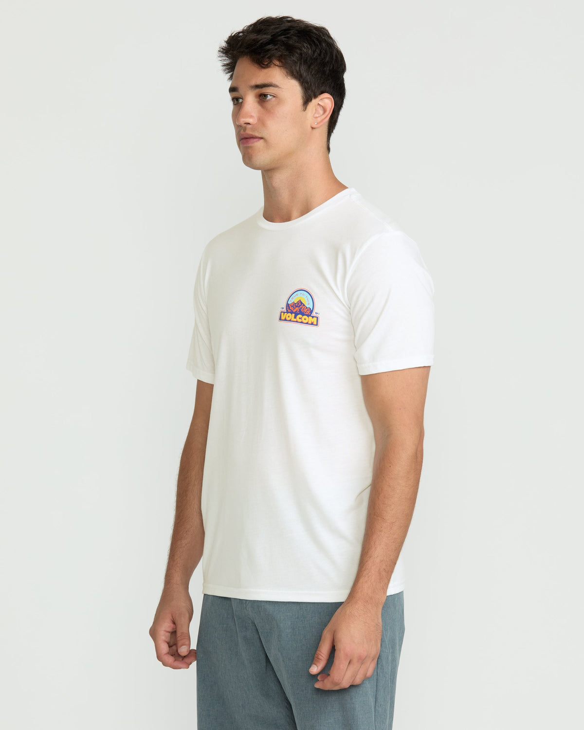 Men's Techtonic Tech Short Sleeve Tee White - Volcom