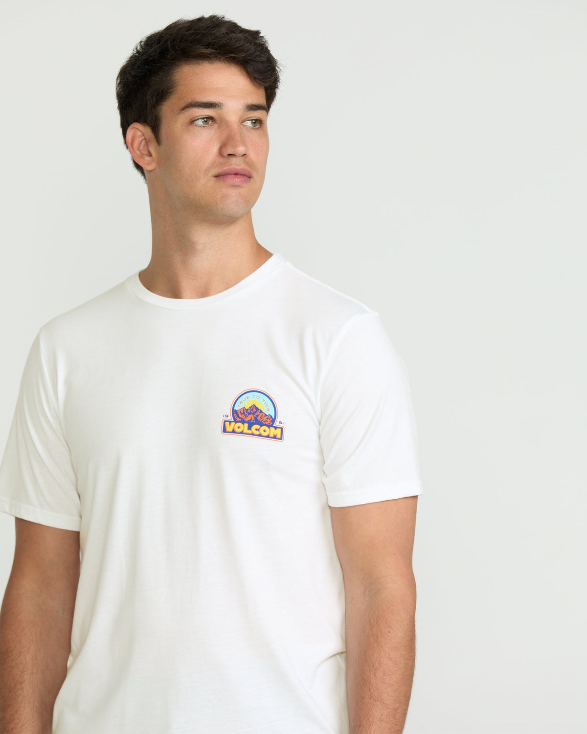 Men's Techtonic Tech Short Sleeve Tee White - Volcom