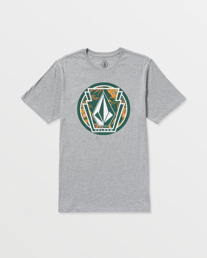 Men's Melting Short Sleeve Tee Heather Grey - Volcom