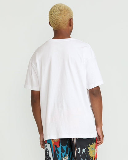 Men's Featured Artist Seth Conboy Web Short Sleeve Tee White - Volcom