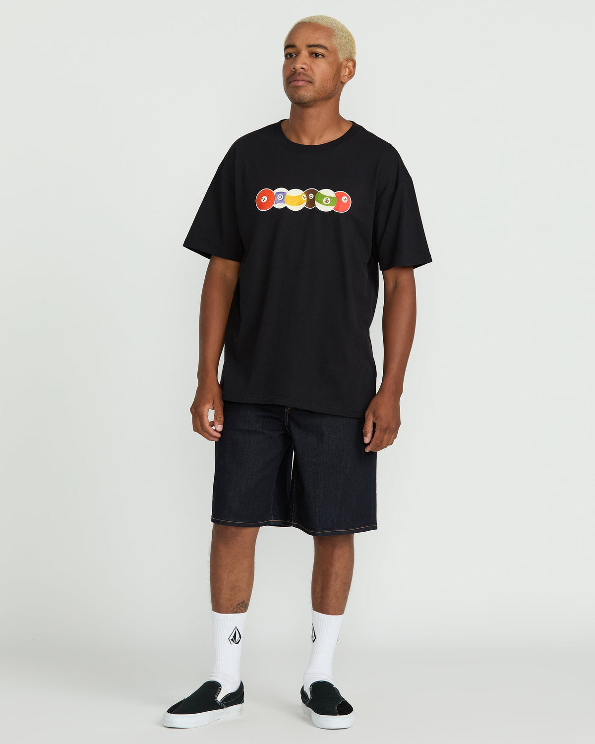 Men's Featured Artist Seth Conboy Rack Em Short Sleeve Tee Black - Volcom