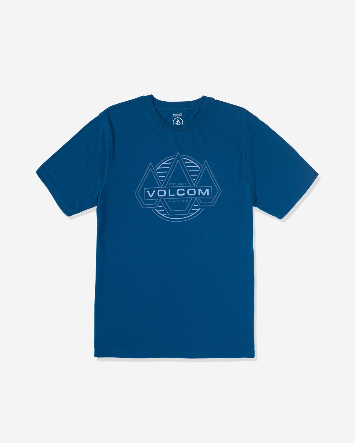 Men's Walker Short Sleeve Tee Cosmic Blue - Volcom