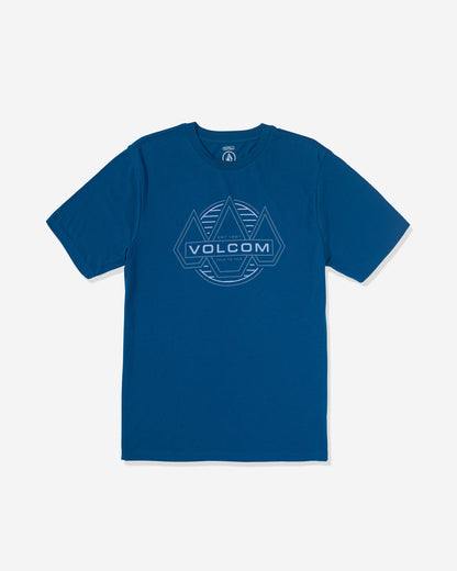 Men's Walker Short Sleeve Tee Cosmic Blue - Volcom
