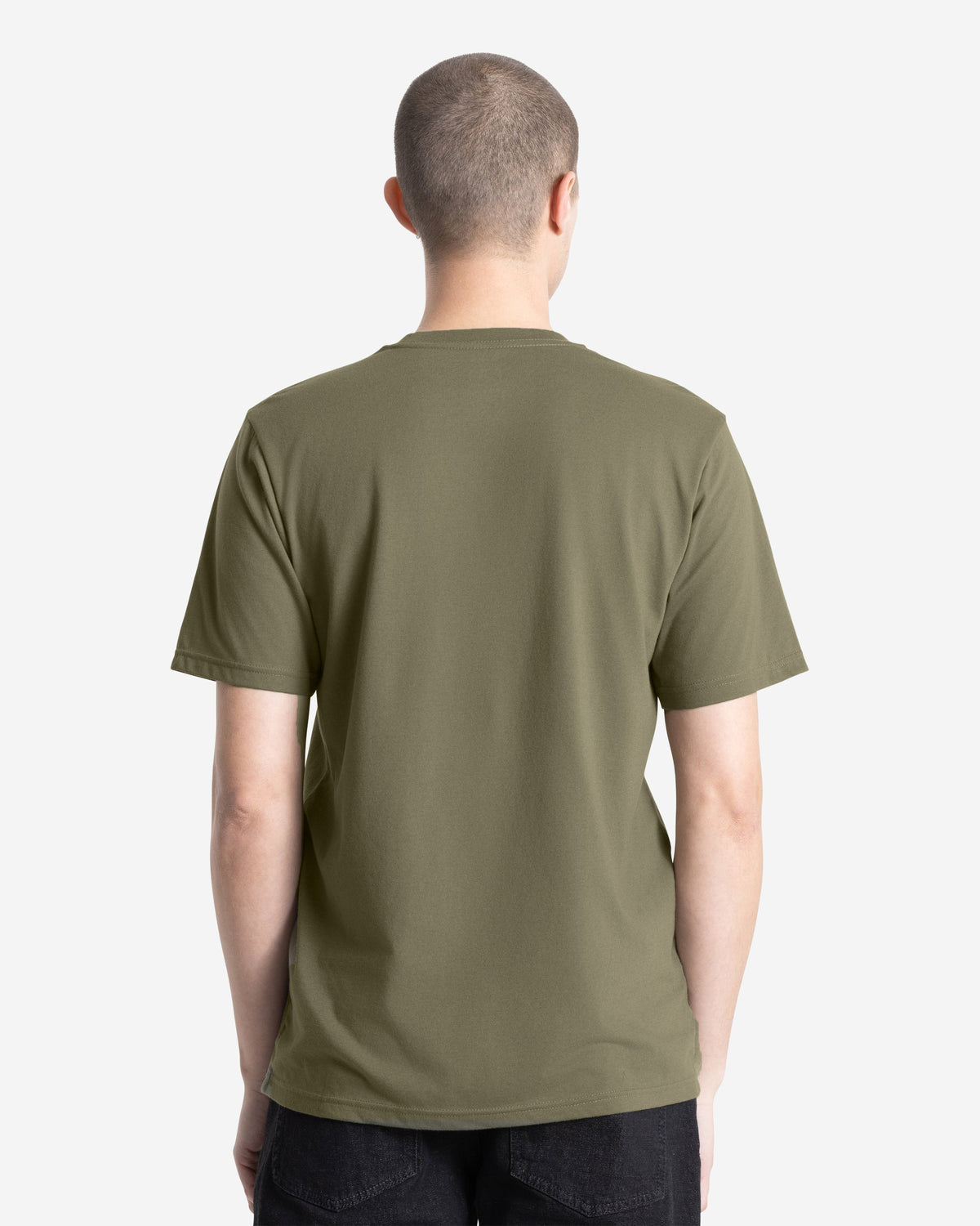 Men's Walker Short Sleeve Tee Dark Olive - Volcom