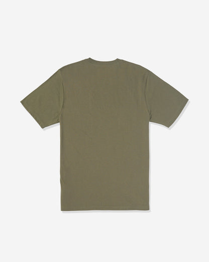 Men's Walker Short Sleeve Tee Dark Olive - Volcom