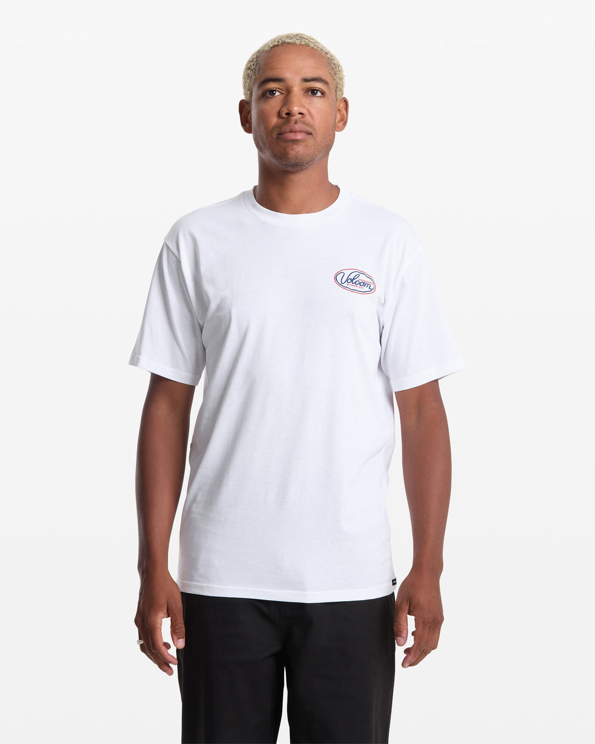 Men's Clean Sweep Short Sleeve Tee White - Volcom