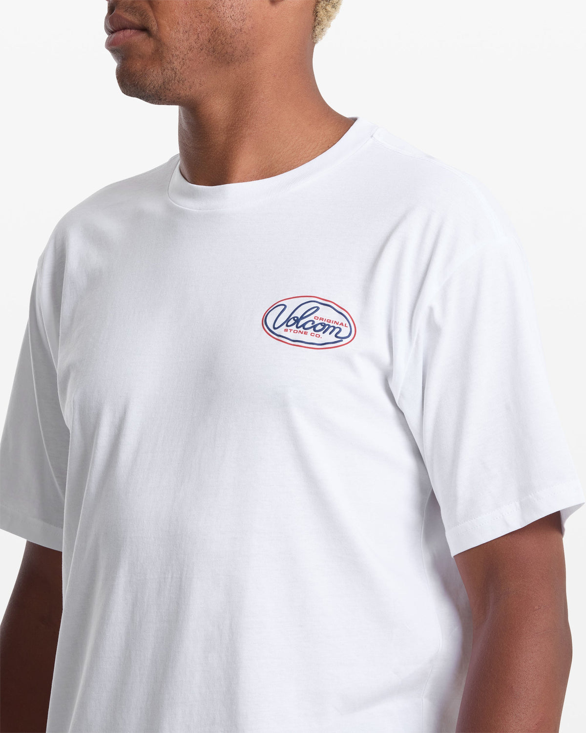 Men's Clean Sweep Short Sleeve Tee White - Volcom