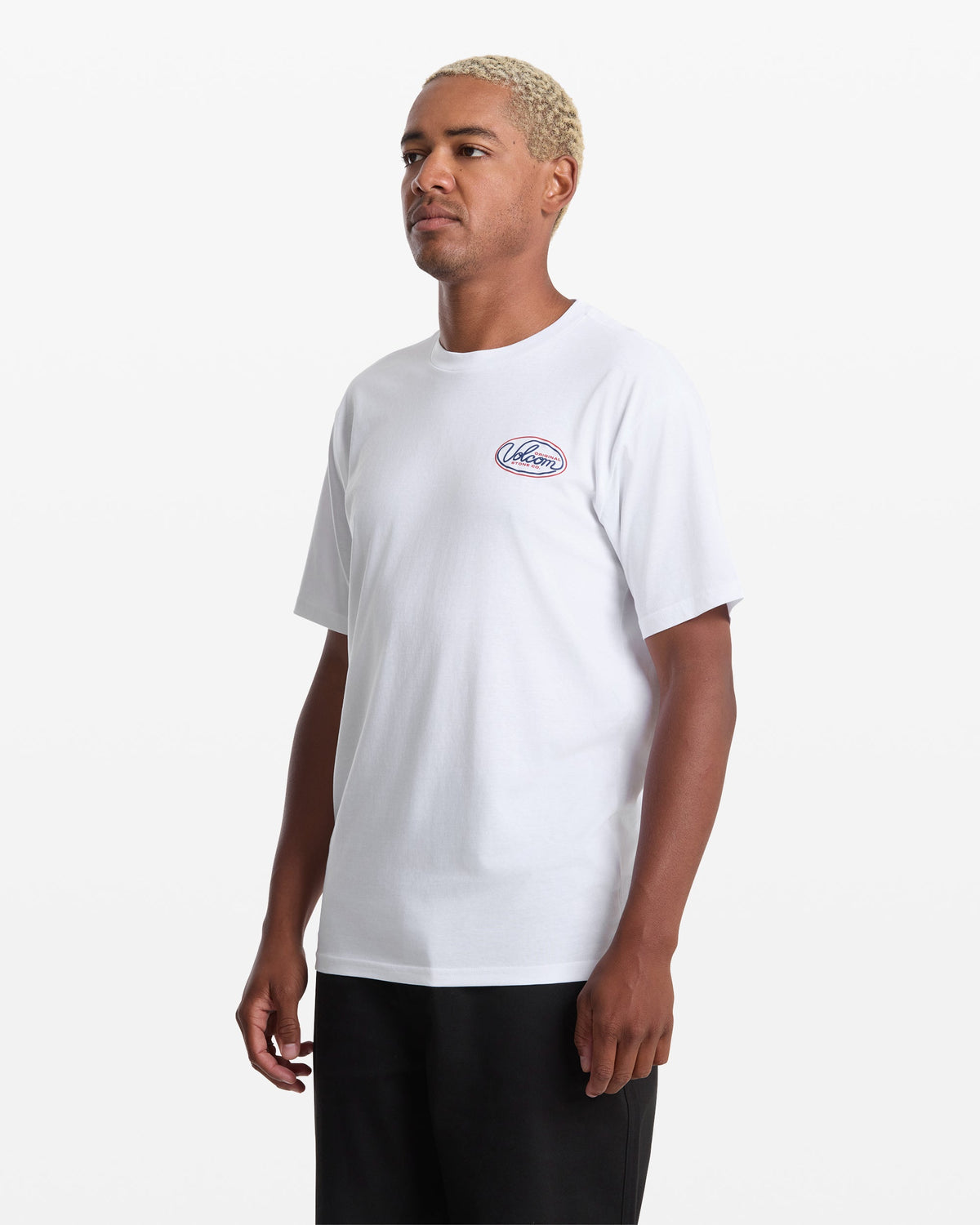 Men's Clean Sweep Short Sleeve Tee White - Volcom