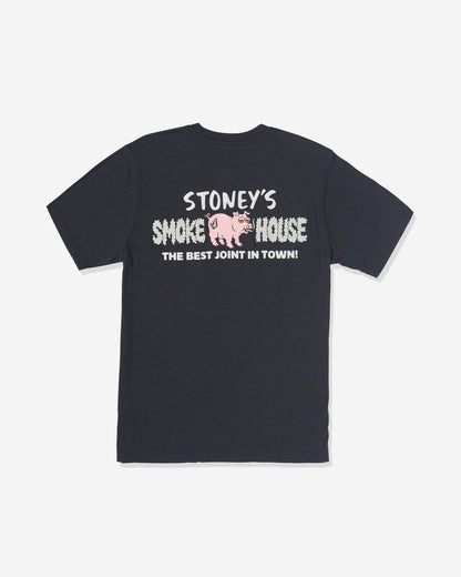 Men's Smokeys Joint Short Sleeve Tee Washed Black Heather - Volcom