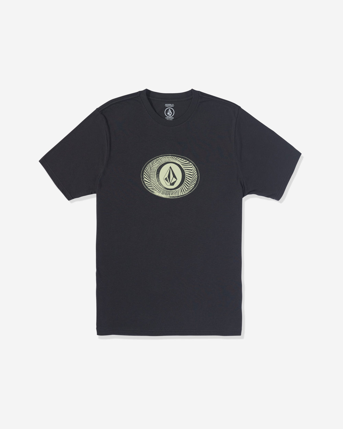 Men's Buckel Up Short Sleeve Tee Washed Black Heather - Volcom