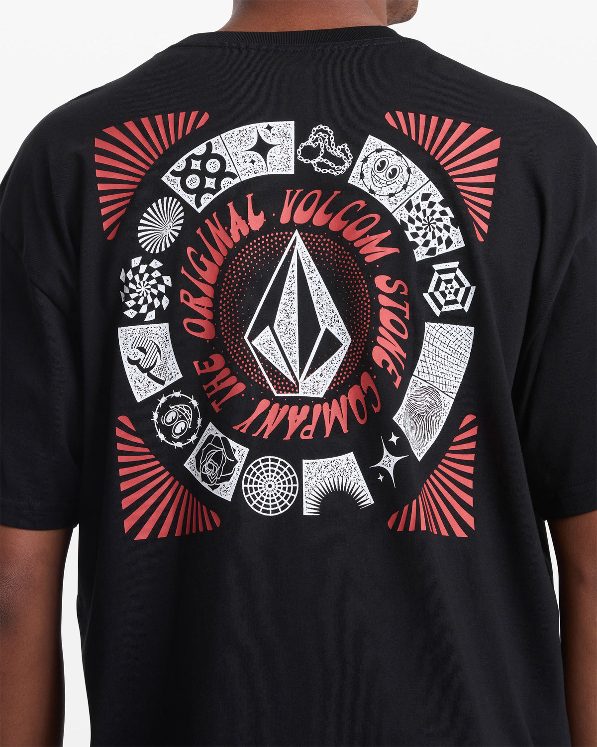 Men's Speed Beacon Short Sleeve Tee Black - Volcom
