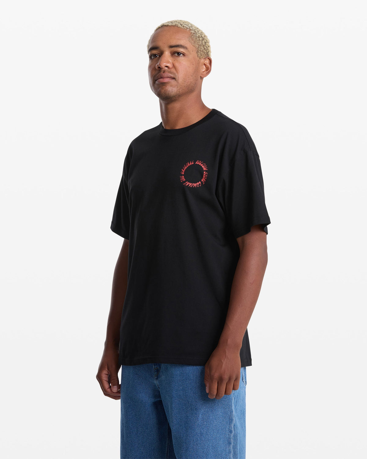 Men's Speed Beacon Short Sleeve Tee Black - Volcom