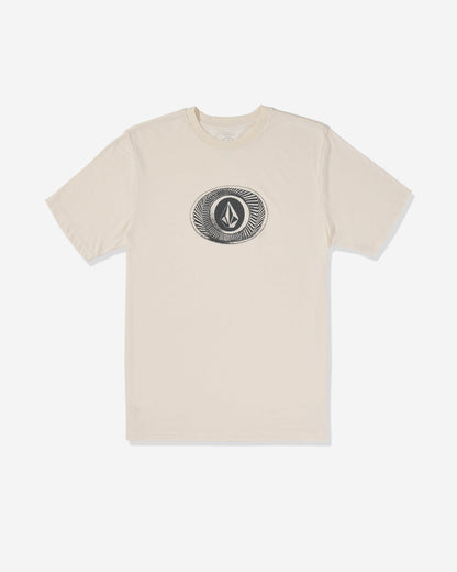 Men's Buckel Up Short Sleeve Tee Off White Heather - Volcom