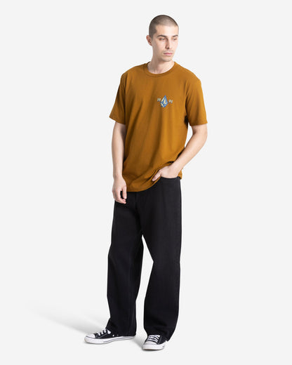 Men's Countertop Short Sleeve Tee Major Brown - Volcom