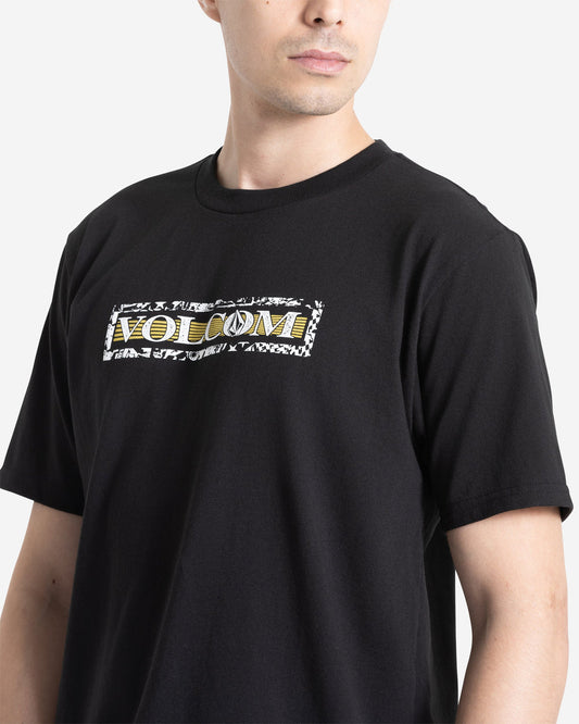 Men's You Drain Short Sleeve Tee Black - Volcom