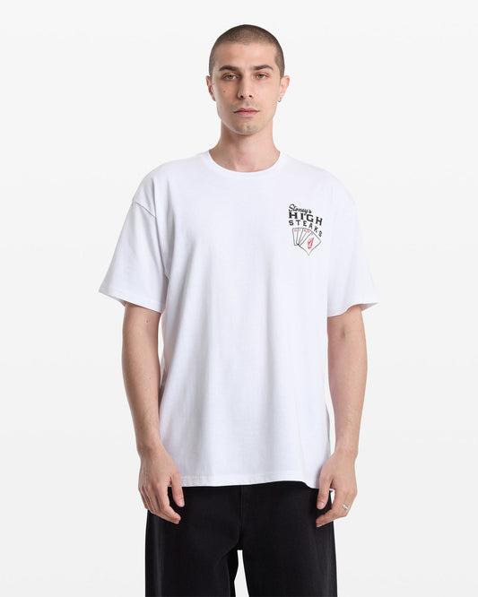 Men's High Steaks Short Sleeve Tee White - Volcom