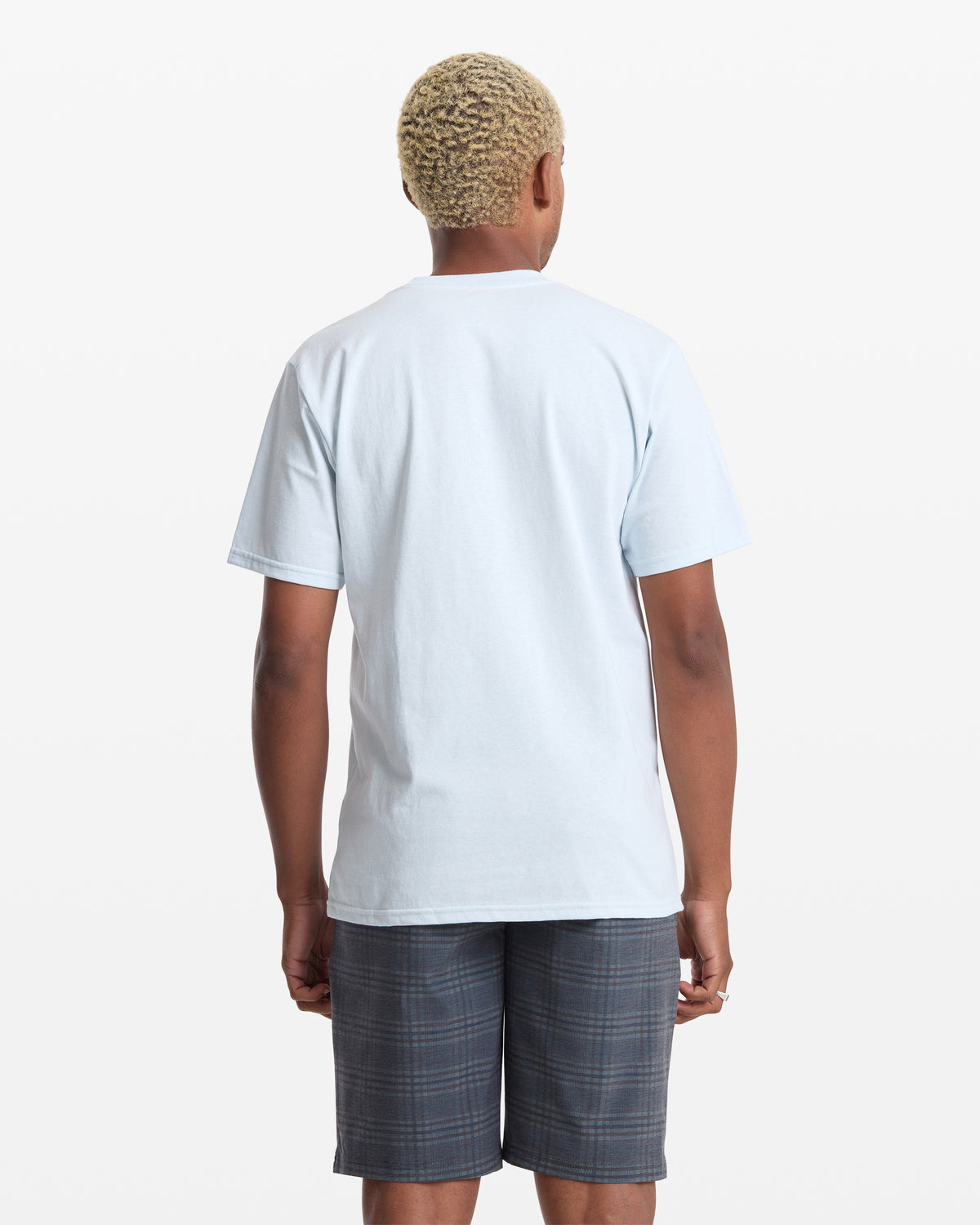 Men's Chaotic Short Sleeve Tee Light Blue Acid - Volcom