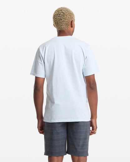 Men's Chaotic Short Sleeve Tee Light Blue Acid - Volcom