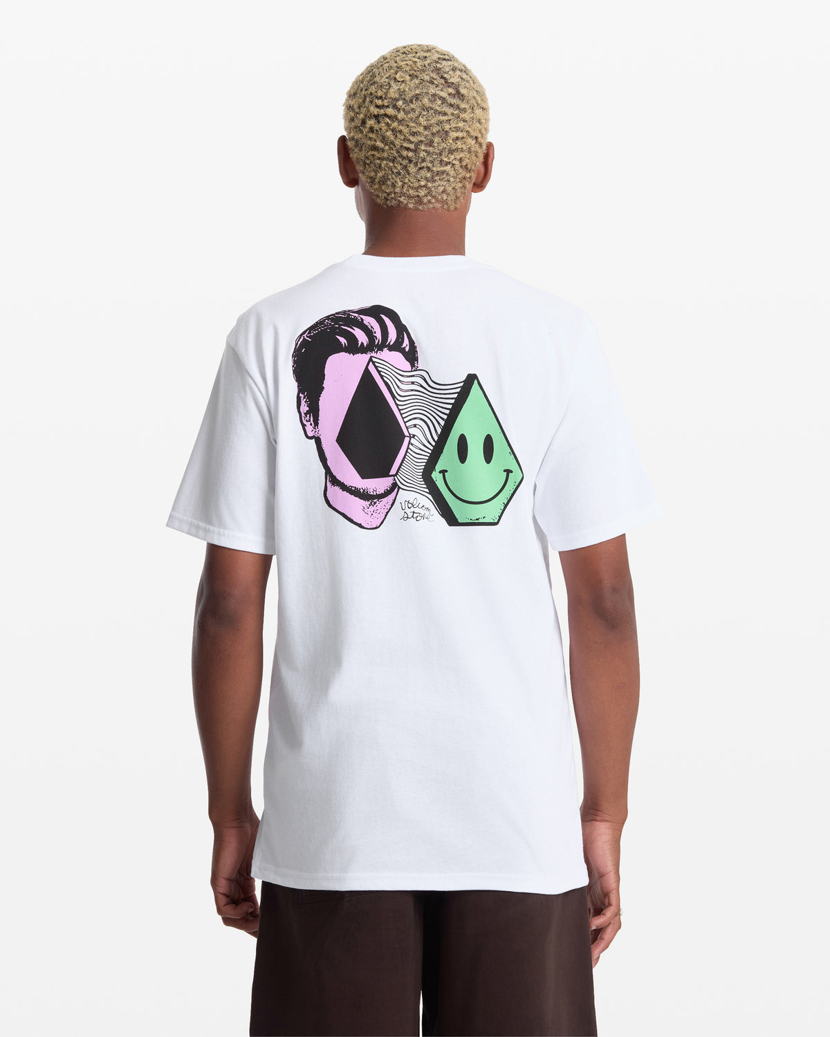 Men's Aura Short Sleeve Tee White - Volcom