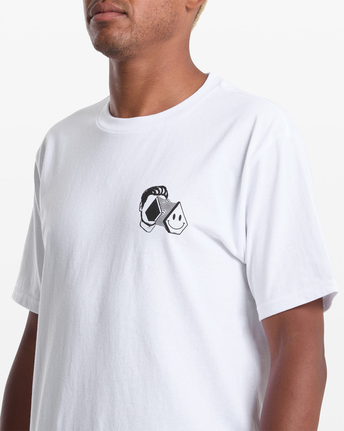 Men's Aura Short Sleeve Tee White - Volcom