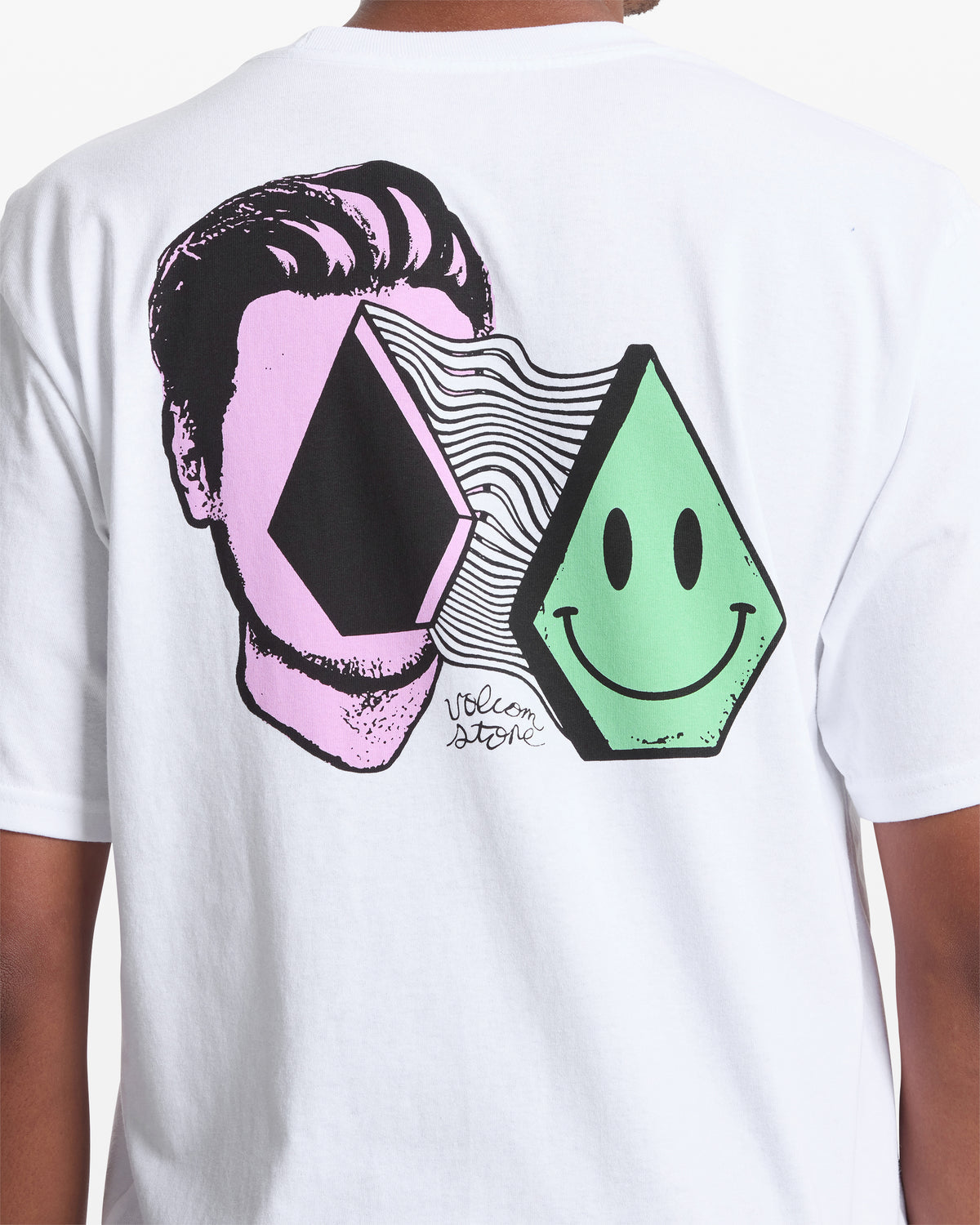 Men's Aura Short Sleeve Tee White - Volcom