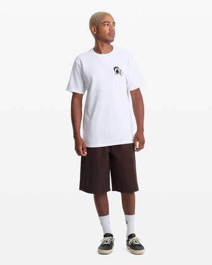 Men's Aura Short Sleeve Tee White - Volcom