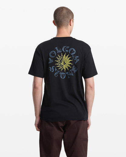 Men's Sunshiner Short Sleeve Tee Black - Volcom