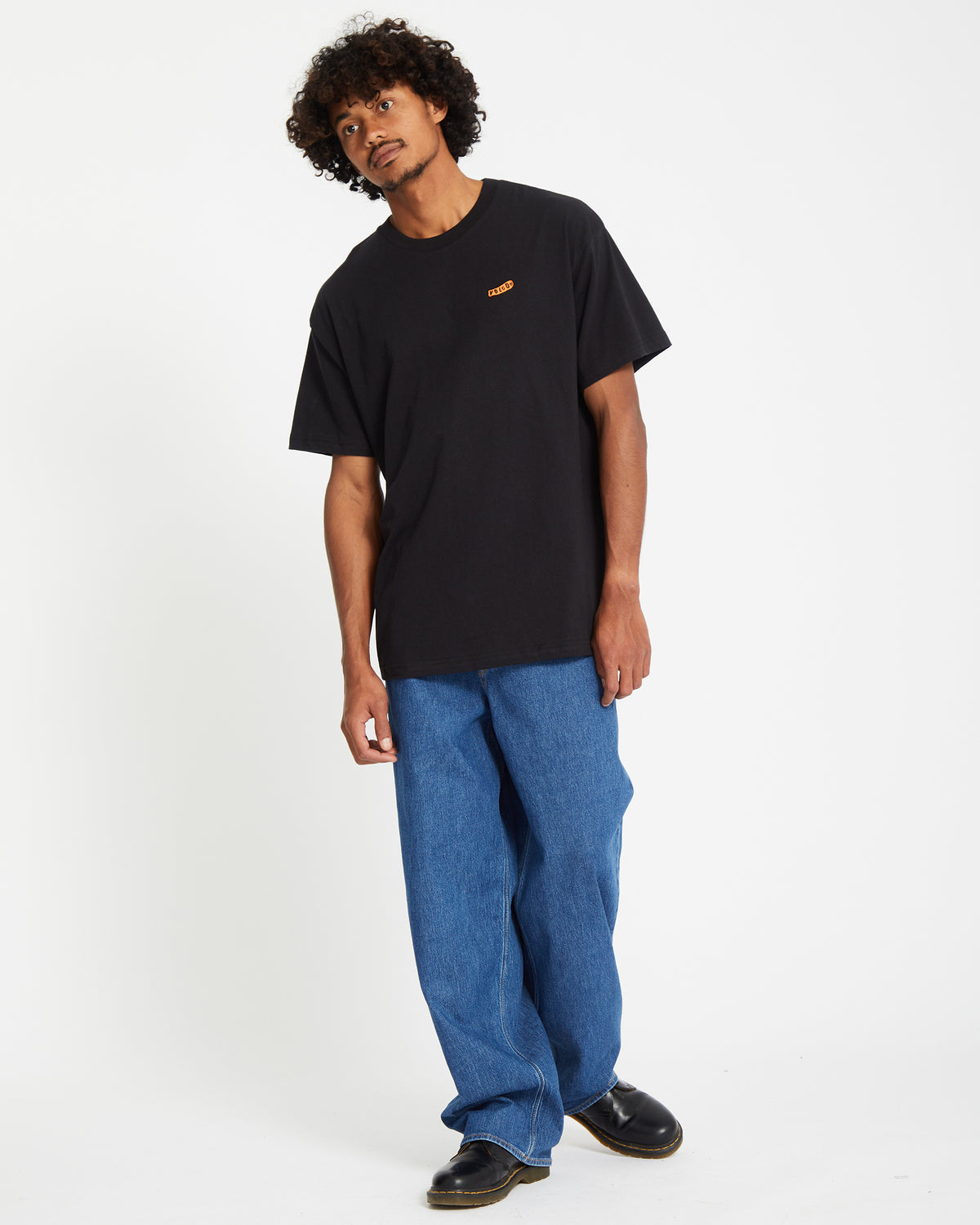 Men's Pistol Stone Lse Short Sleeve Tee Black - Volcom