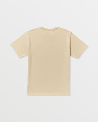 Men's Skidder Short Sleeve Tee Light Beige - Volcom