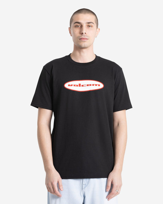Men's Quone Short Sleeve Tee Black - Volcom
