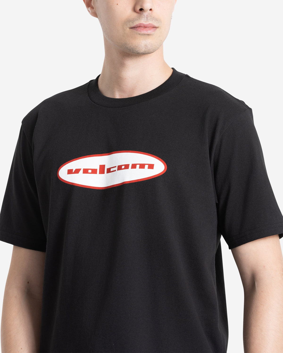 Men's Quone Short Sleeve Tee Black - Volcom