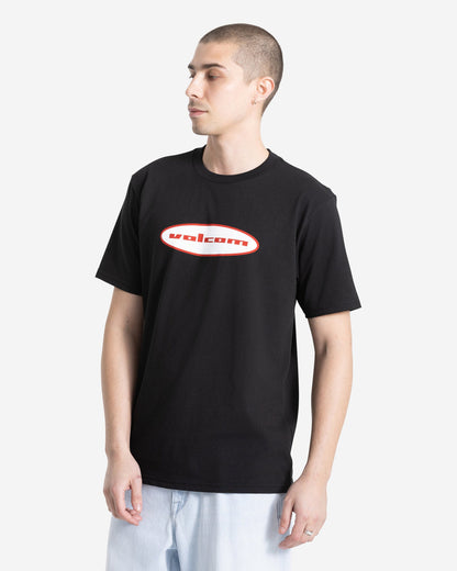 Men's Quone Short Sleeve Tee Black - Volcom